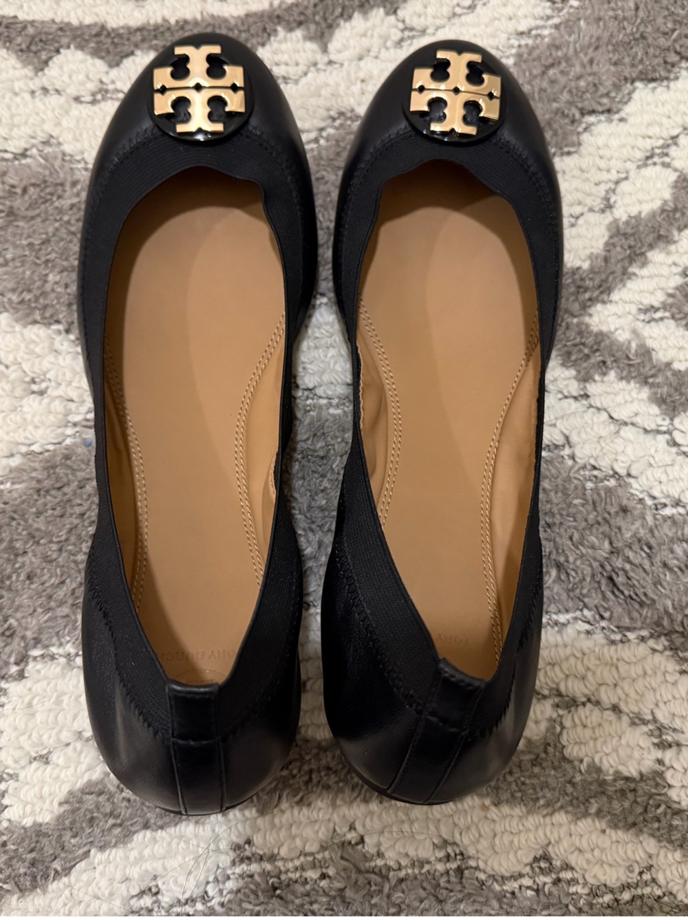 Tory Burch Claire Elastic Ballet Flats